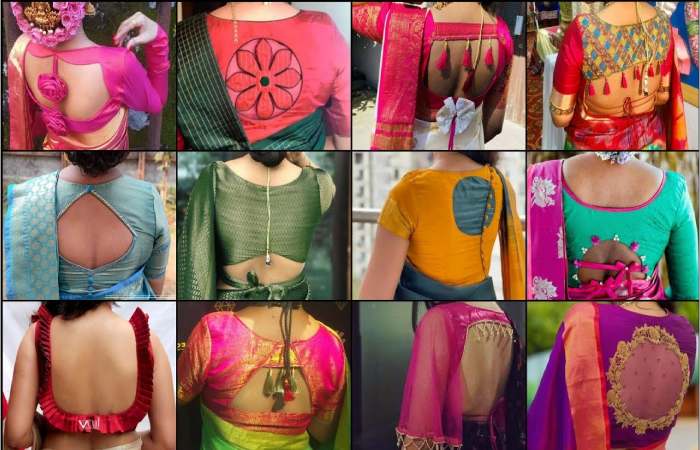 Different Types of Mysore Silk Saree Blouse Designs