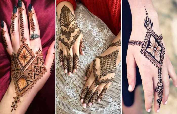 Types of Easy and Beautiful Mehndi Designs for the Back-Hand