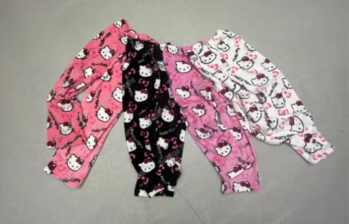 Types of Hello Kitty Pajamas at Walmart